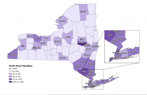 Puerto Ricans in New York State, 2019
